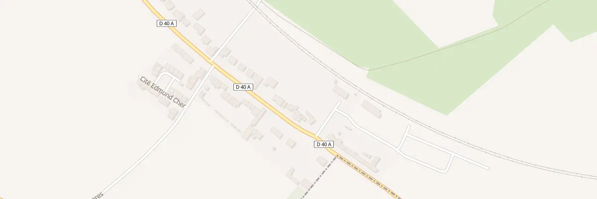 Plan du 965 Rue Alexandre Dumas à Haulchin