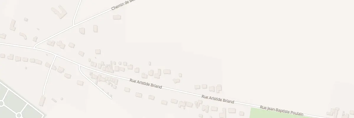 Plan du 299 Rue Aristide Briand à Caudry