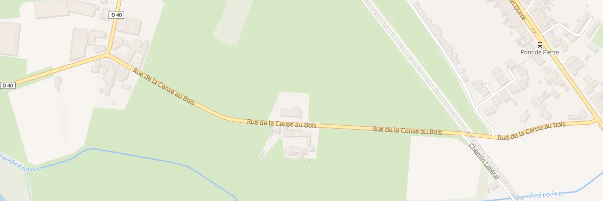 Plan du 478 Rue de la Censé au Bois à Saint-Amand-les-Eaux