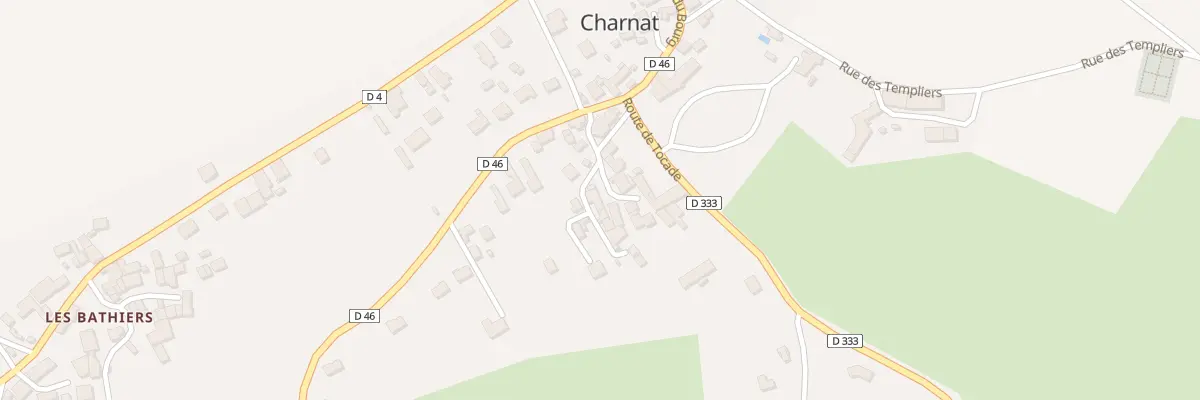 Plan du 5080 Charnat à Charnat