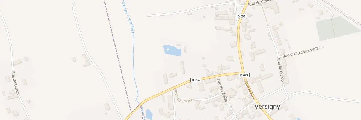 Plan du 8B Rue du Cloitre à Versigny