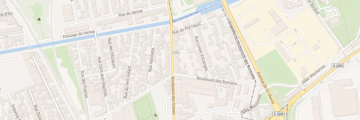 Plan du 30 Bd des Graves à Vichy