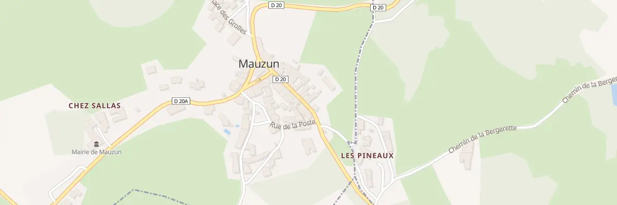 Plan du 5033 Gr Grand Rue à Bongheat
