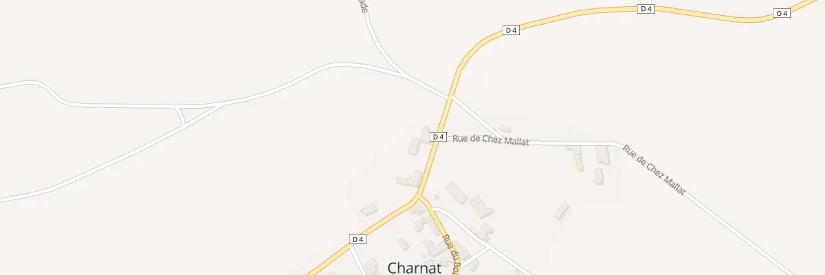 Plan du 5090 Charnat à Charnat