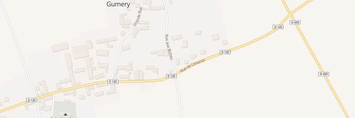 Plan du 10 Rue de Limoron à Gumery