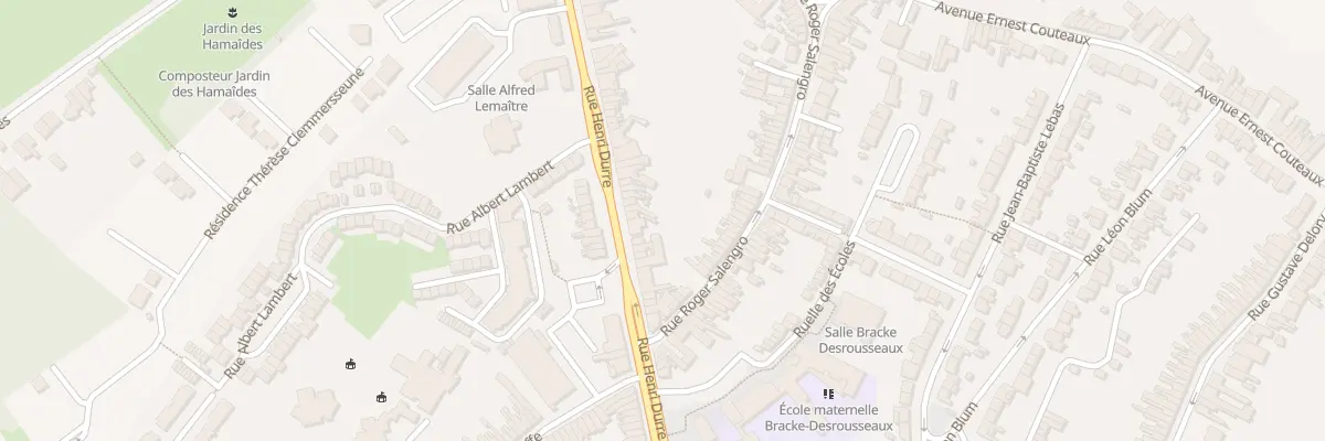 Plan du 311 Rue Henri Durre à Saint-Amand-les-Eaux