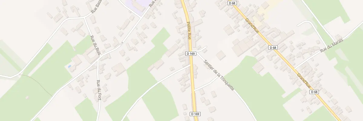 Plan du 272 Ptr Petite Rue à Maulde