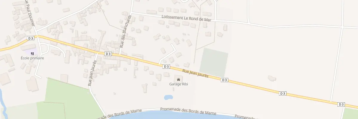 Plan du 53 Rue Jean Jaurès à Brasles