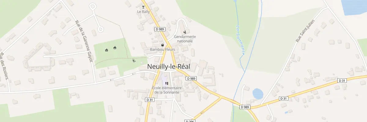 Plan du 12 Pl de la Mairie à Neuilly-le-Réal
