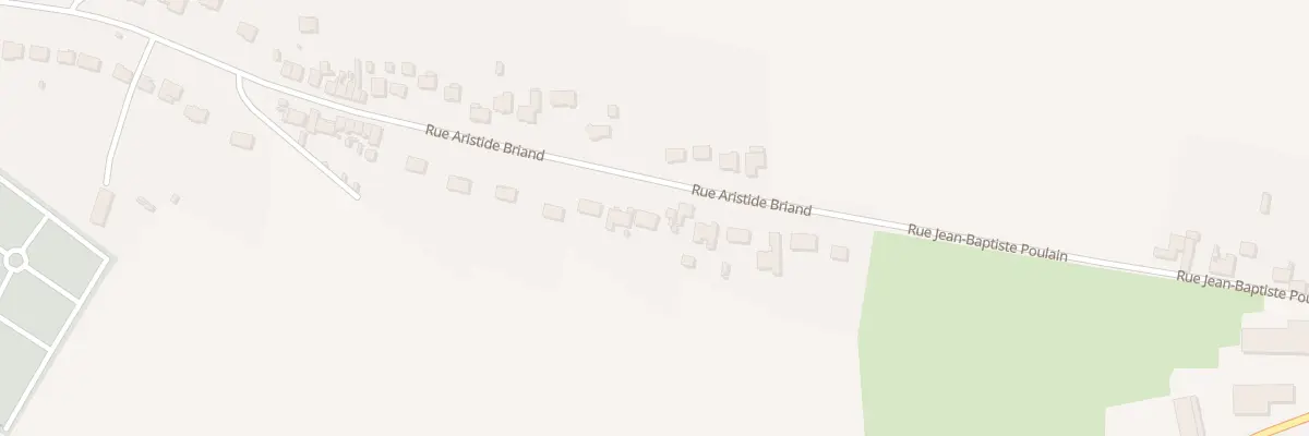 Plan du 286 Rue Aristide Briand à Caudry