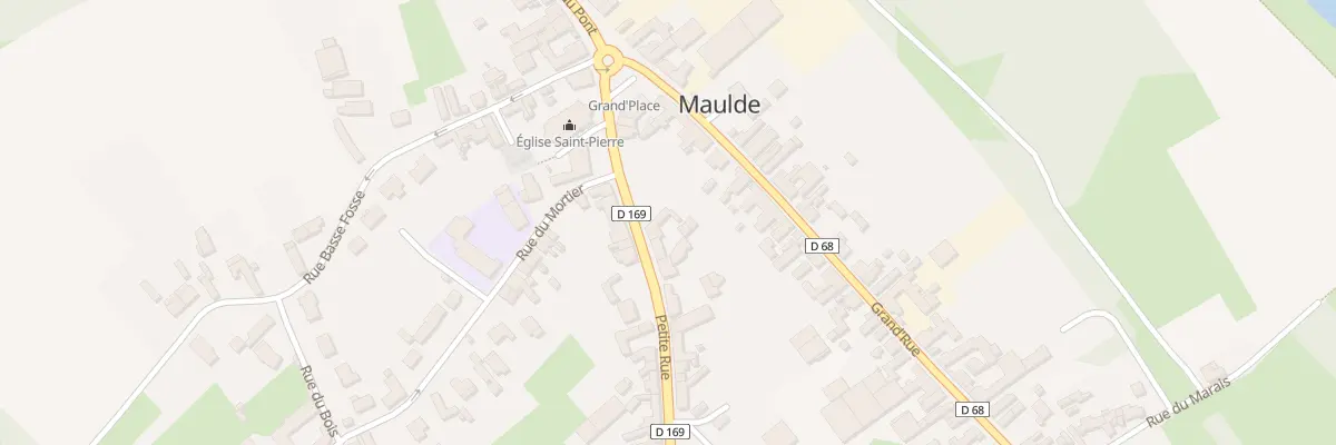Plan du 129 Ptr Petite Rue à Maulde