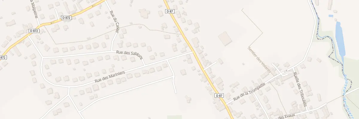 Plan du 10 Rue Maurice Clausse à Chierry