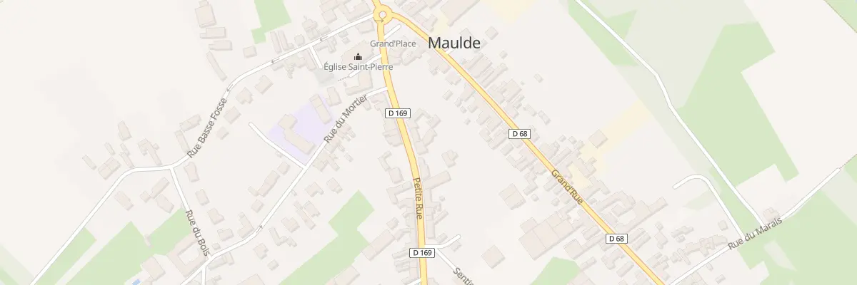 Plan du 151 Ptr Petite Rue à Maulde