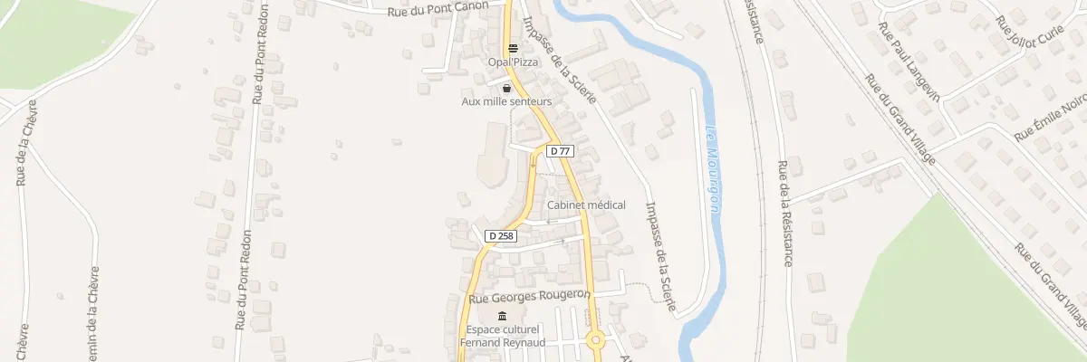 Plan du 3 Rue du Marché à Saint-Germain-des-Fossés
