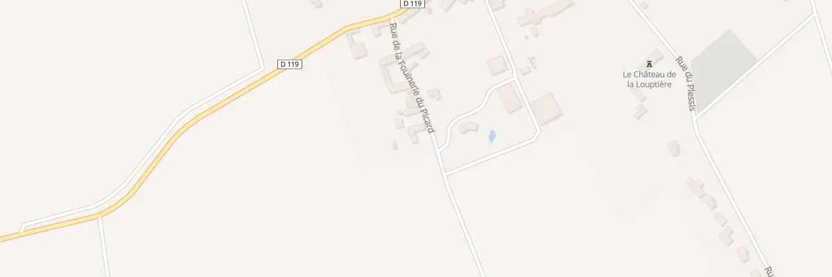 Plan du 10 Rue de la Fouinerie à La Louptière-Thénard