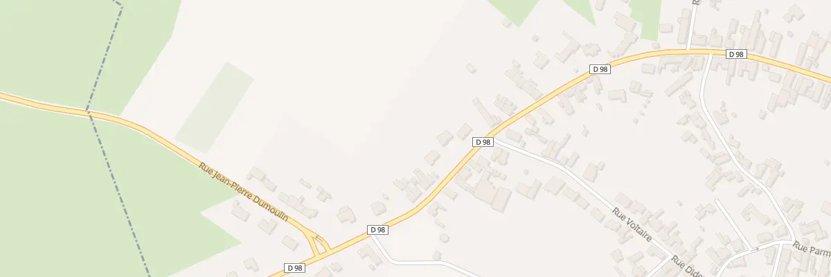 Plan du 70 Rue Delory à Bertry