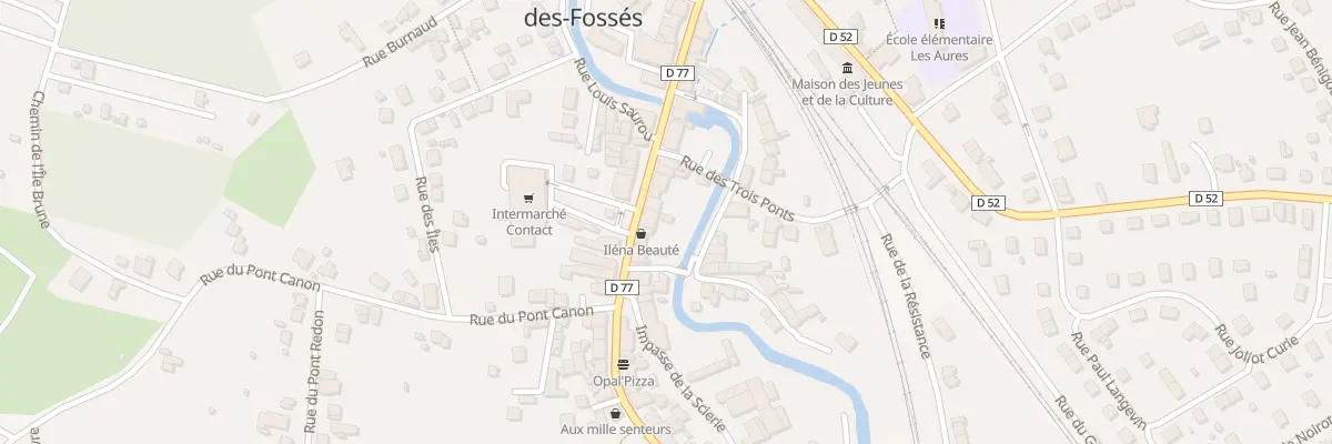 Plan du 23 Rue Pierre Semard à Saint-Germain-des-Fossés