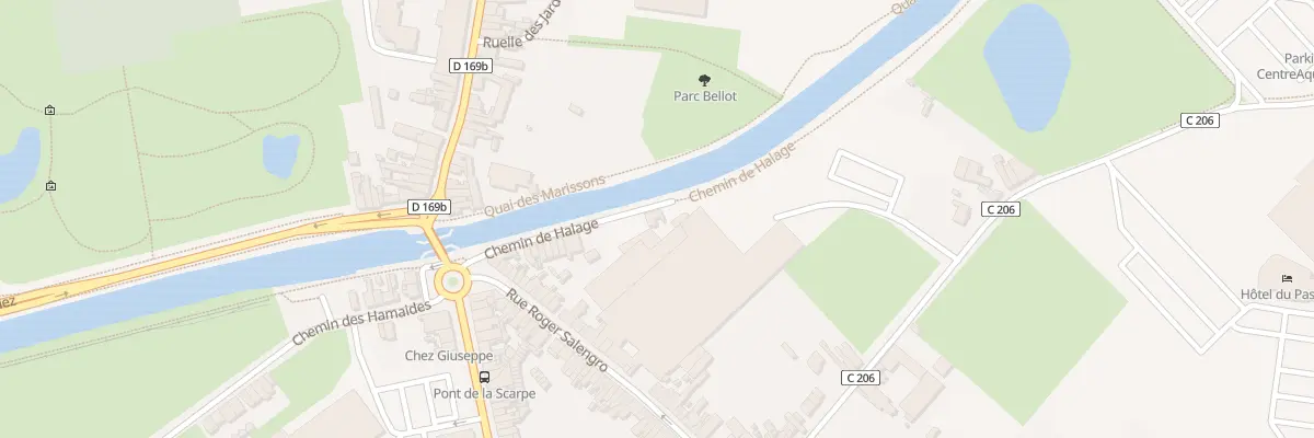 Plan du 17 Che du Halage à Saint-Amand-les-Eaux