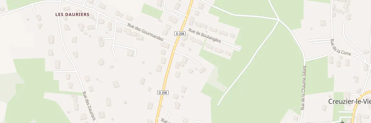 Plan du 16 Rue de l’Église à Creuzier-le-Vieux