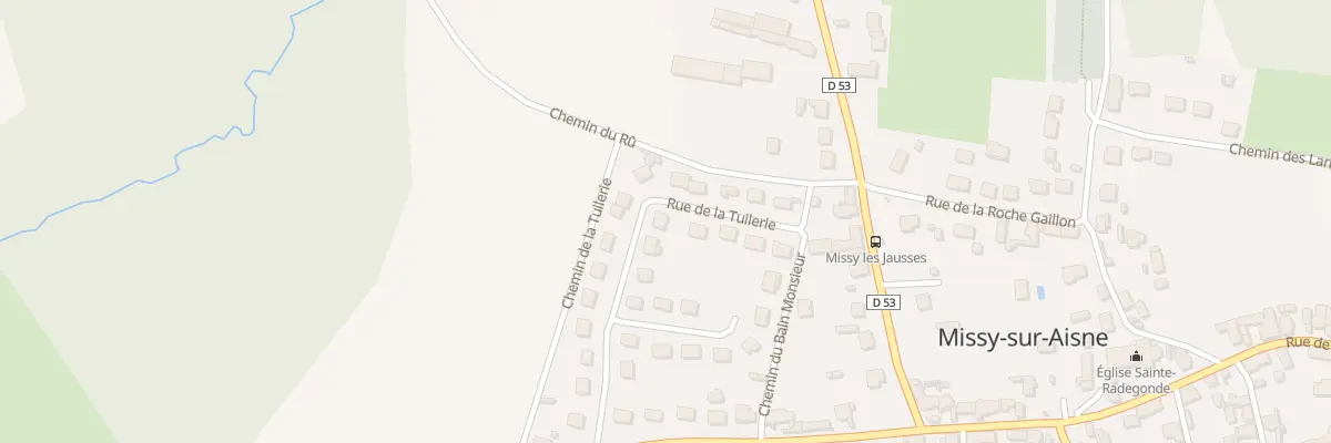 Plan du 14 Rue de la Tuilerie à Missy-sur-Aisne