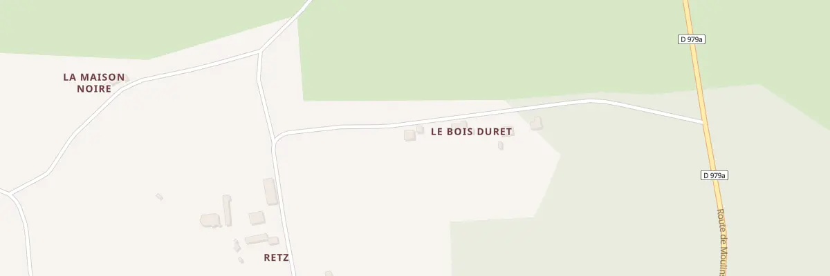 Plan du 5 Le Bois Duret à Toury-Lurcy