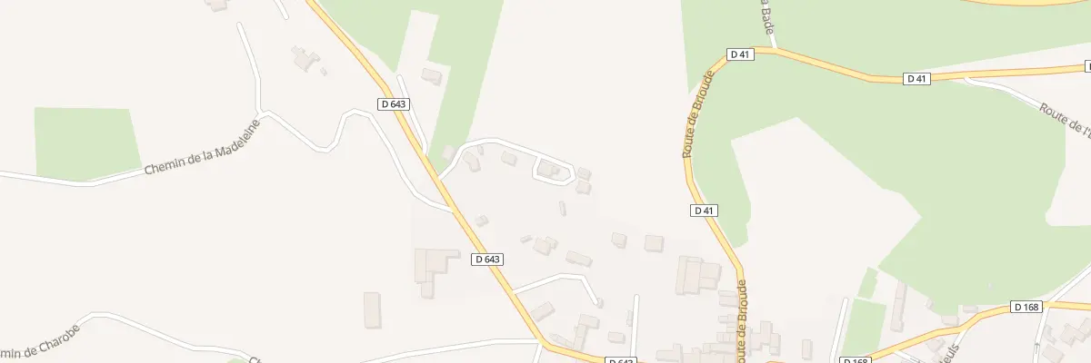 Plan du 5157 Le Chausse à Chilhac