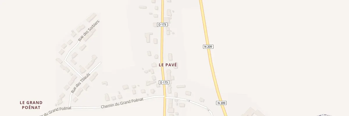 Plan du 5488 Le Pave à Billy