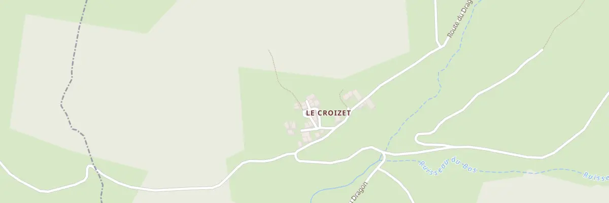Plan du 5022 Le Croizet à Saint-Privat-du-Dragon