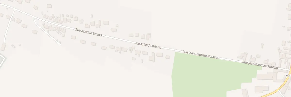 Plan du 292 Rue Aristide Briand à Caudry