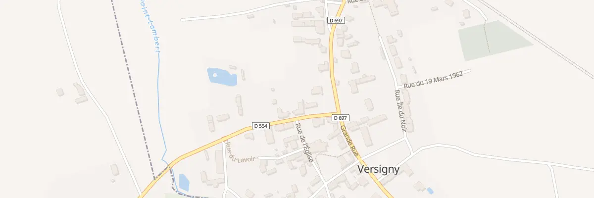 Plan du 4 Rue du Cloitre à Versigny