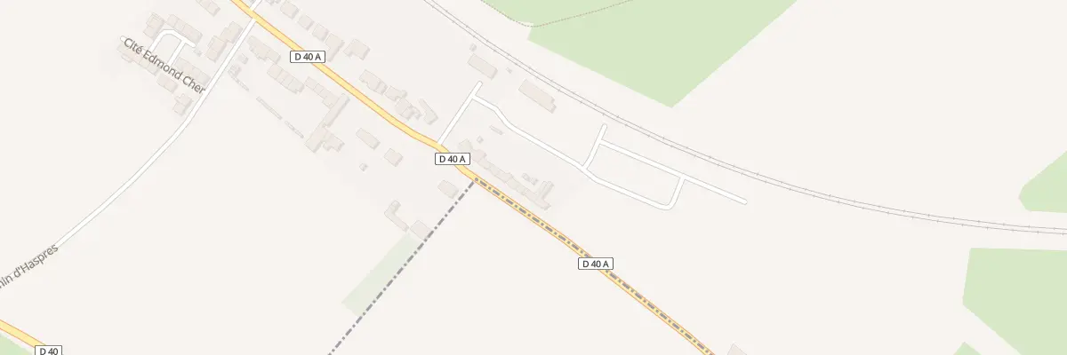 Plan du 1105 Rue Alexandre Dumas à Haulchin