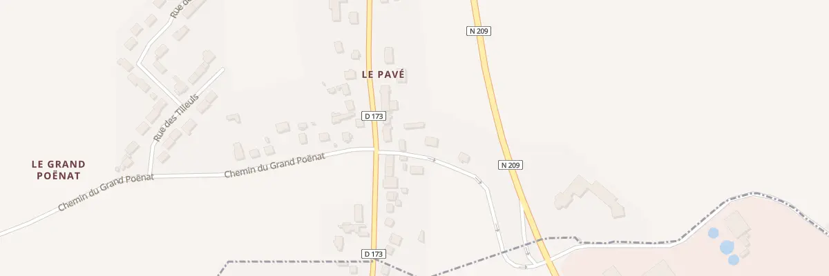 Plan du 5013 Les Perrières à Billy