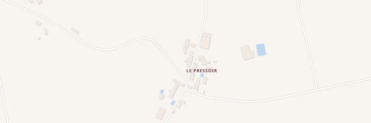 Plan du 308 Le Pressoir Hameau à Gy-l’Évêque