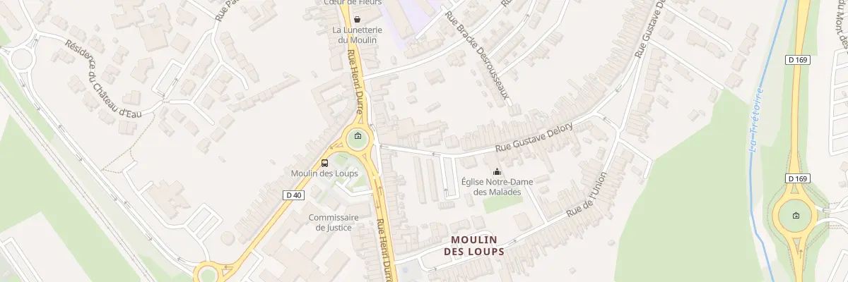Plan du 9 Rue Gustave Delory à Saint-Amand-les-Eaux