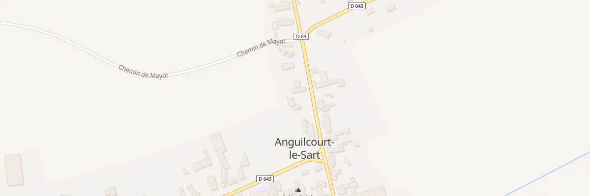 Plan du 3 Rue de l’Egalité à Anguilcourt-le-Sart