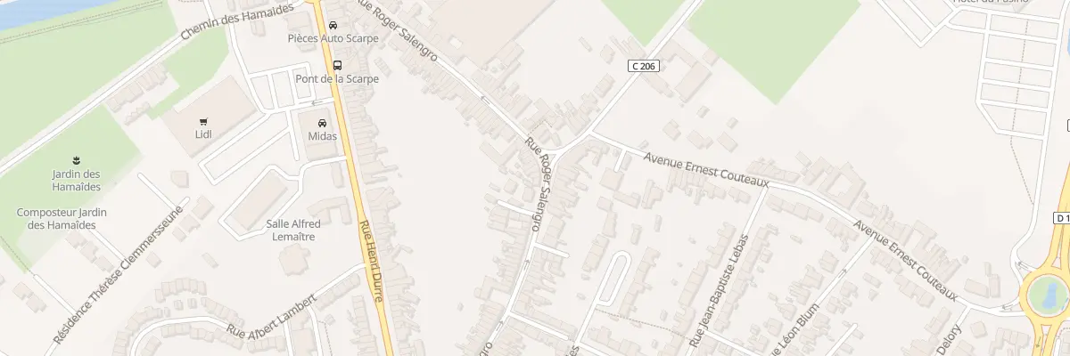 Plan du 90 Rue Roger Salengro à Saint-Amand-les-Eaux