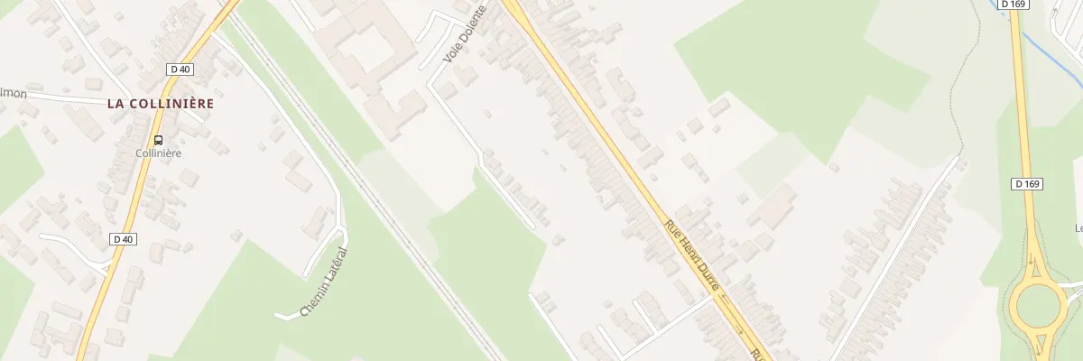 Plan du 980 Rue Henri Durre à Saint-Amand-les-Eaux