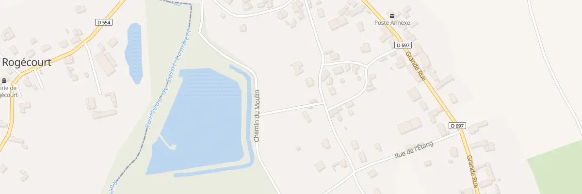 Plan du 9 Rue des Preux à Versigny
