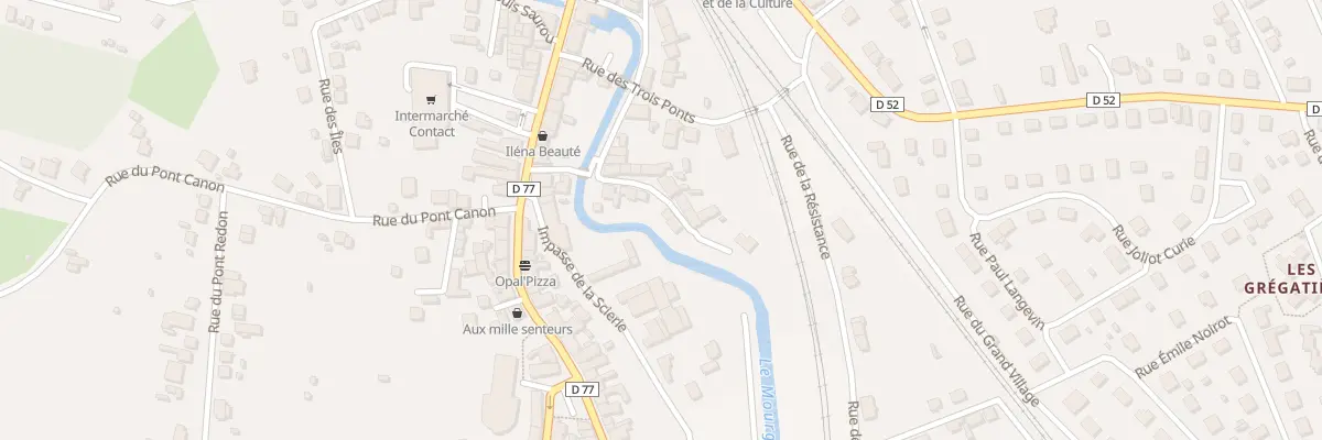 Plan du 8 Quai du Mourgon à Saint-Germain-des-Fossés