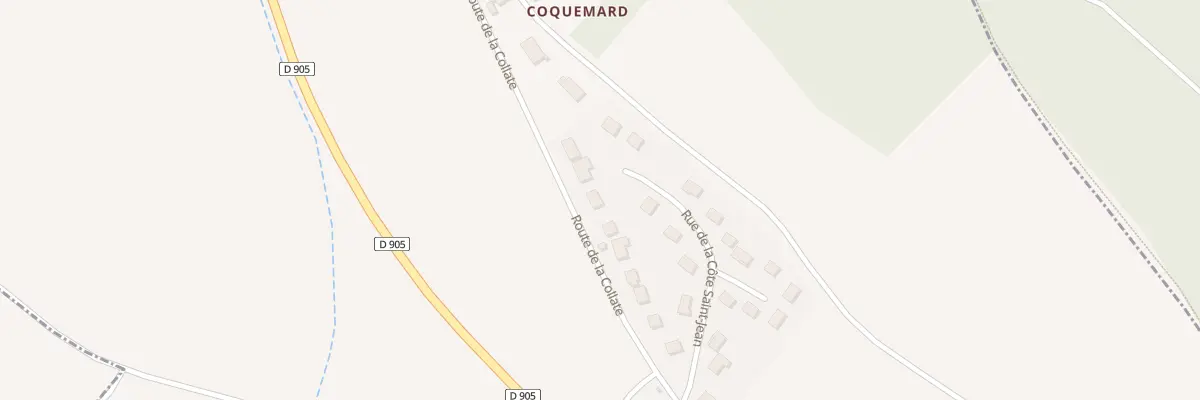 Plan du 31 Rte de la Collate à Vaumort