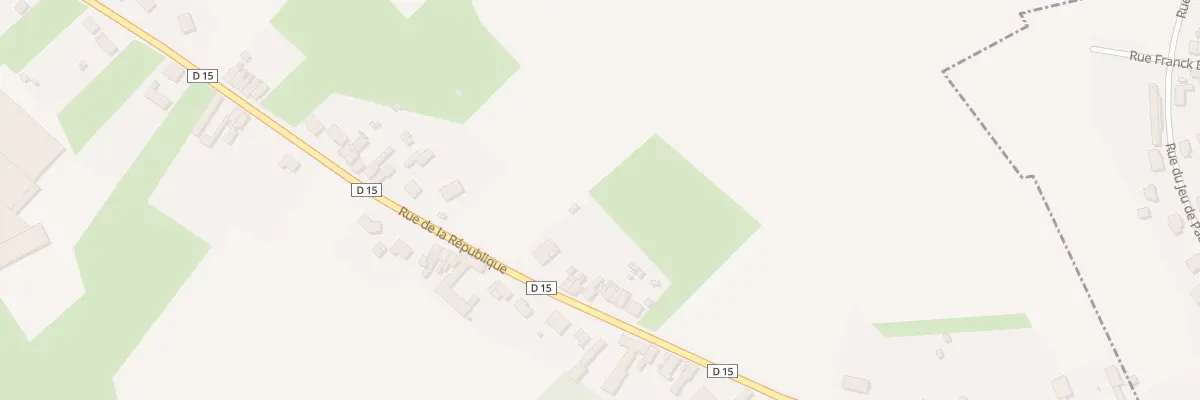 Plan du 103 Rue de la République à Maretz