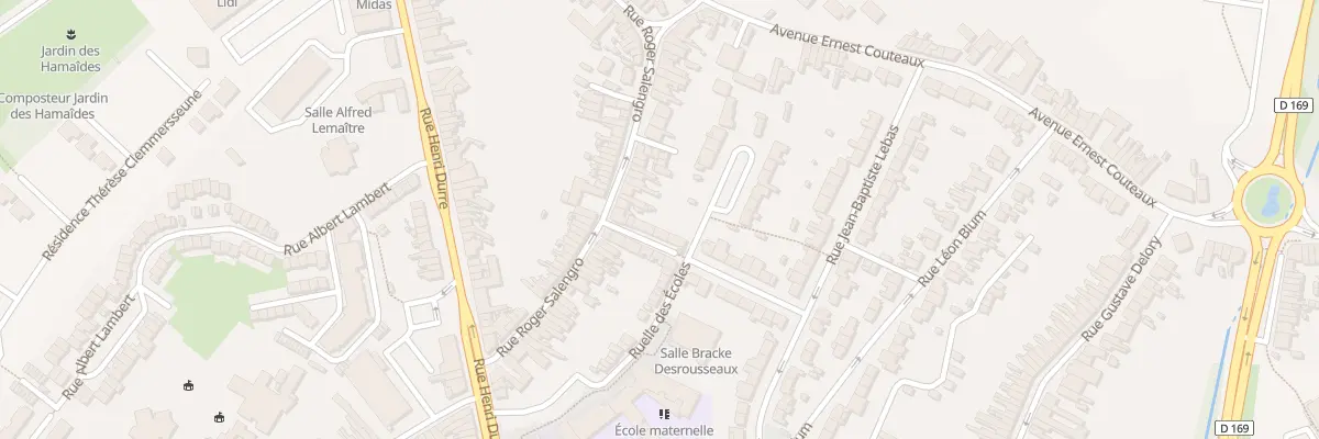 Plan du 133 Rue Roger Salengro à Saint-Amand-les-Eaux