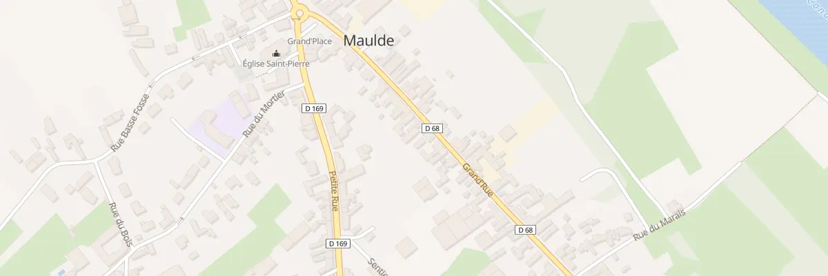Plan du 186 Gr Grand Rue à Maulde