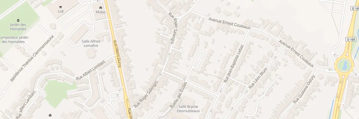 Plan du 123 Rue Roger Salengro à Saint-Amand-les-Eaux