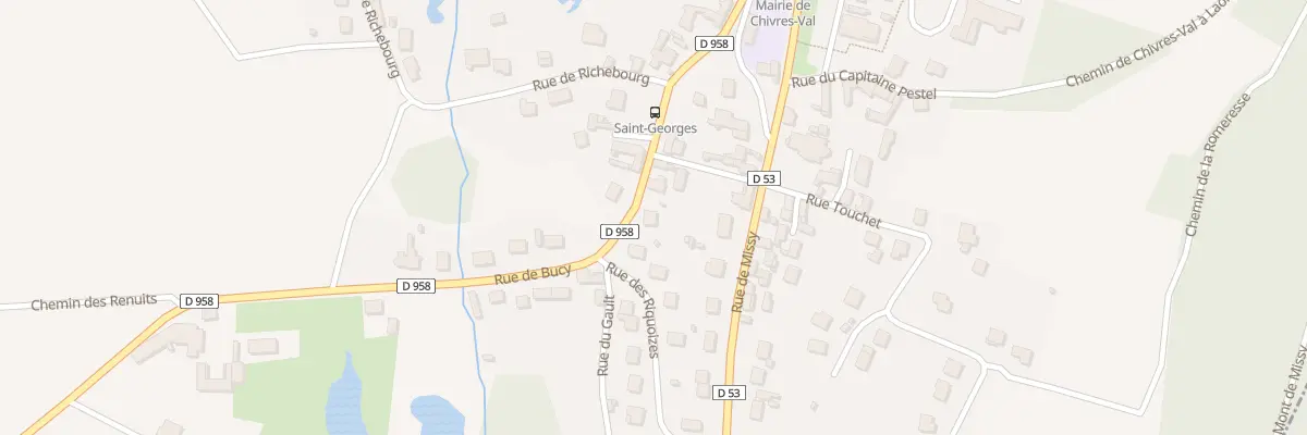 Plan du 3 Rue de Bucy à Chivres-Val