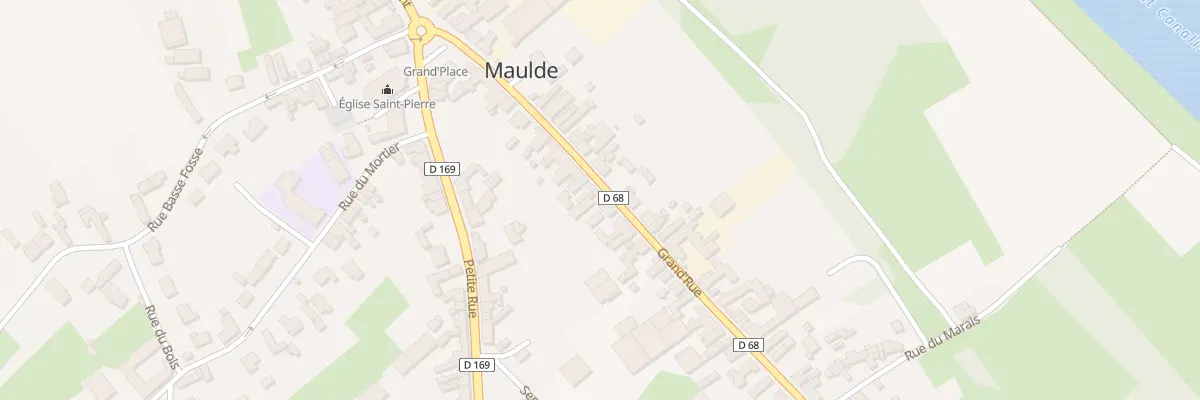 Plan du 182 Gr Grand Rue à Maulde