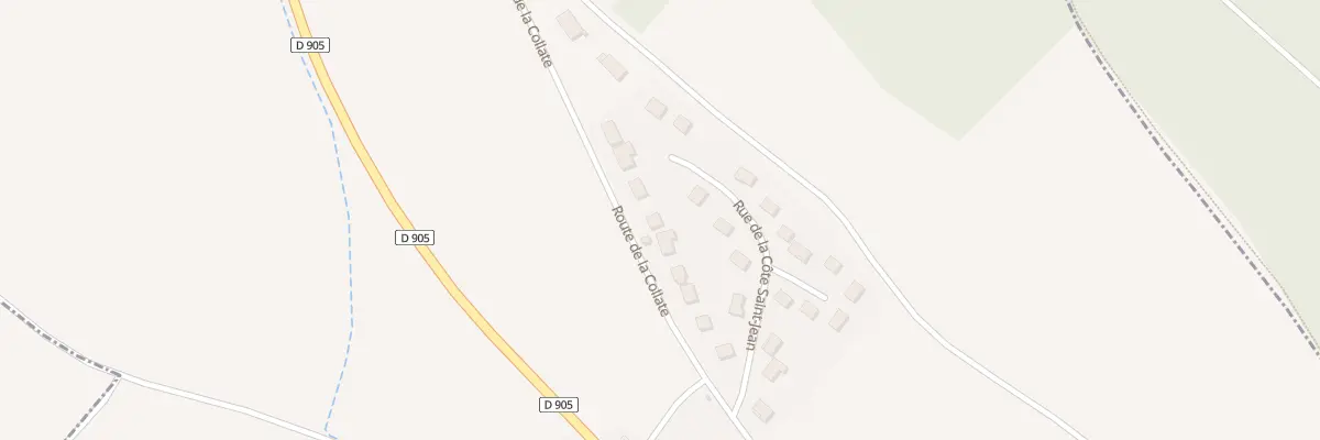 Plan du 29 Rte de la Collate à Vaumort
