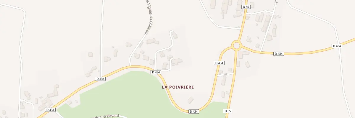 Plan du 4 Rte du Puy de Dome à Saint-Sylvestre-Pragoulin
