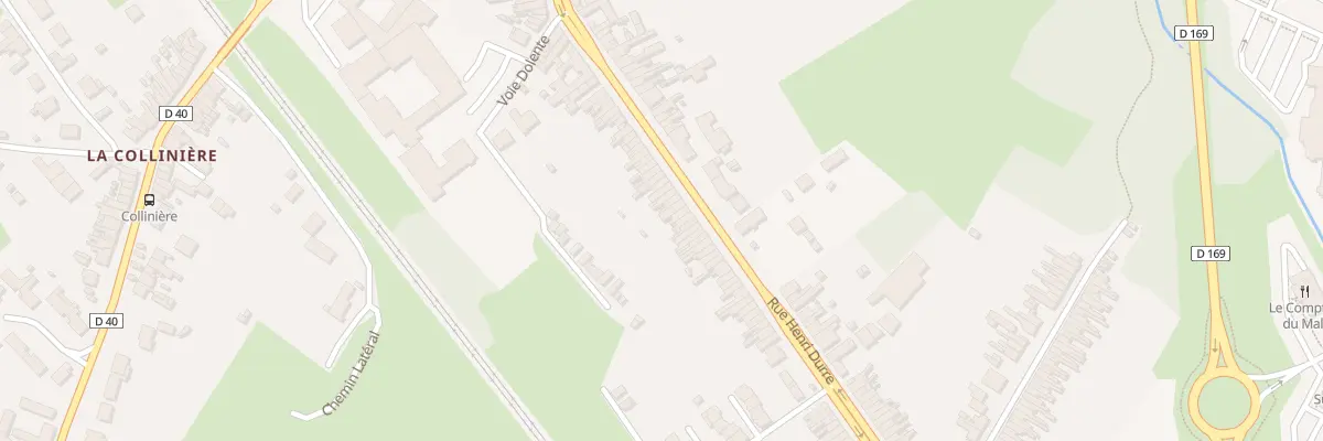 Plan du 986 Rue Henri Durre à Saint-Amand-les-Eaux