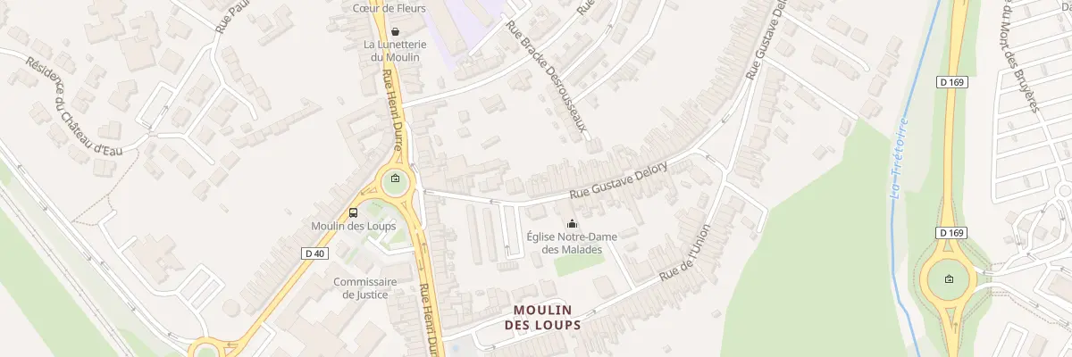 Plan du 19 Rue Gustave Delory à Saint-Amand-les-Eaux